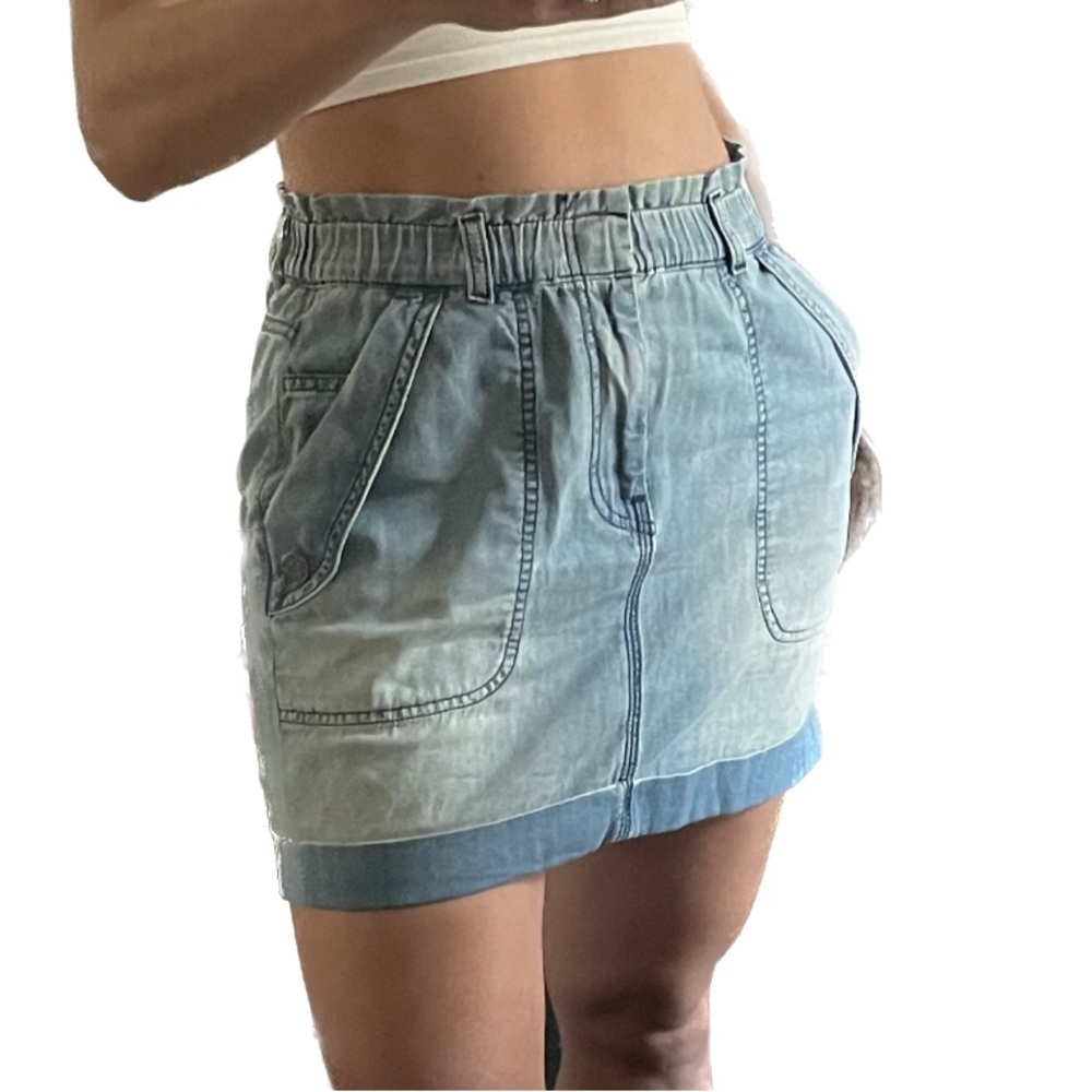 7 For All Mankind Denim Skirt Size S